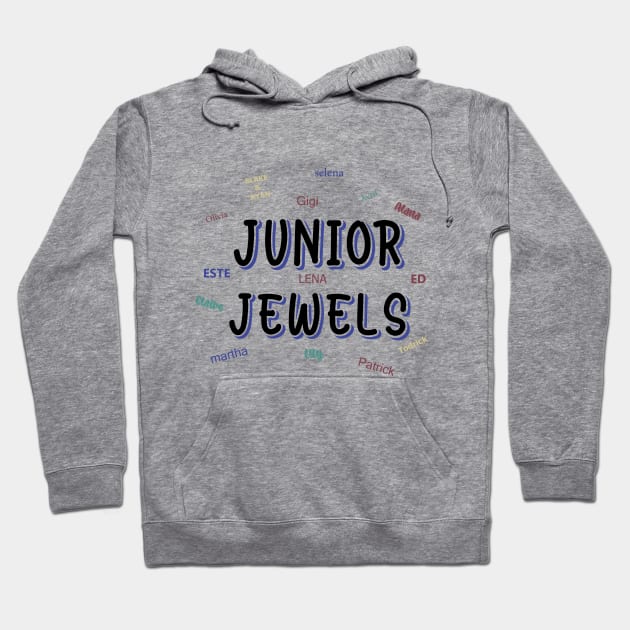 junior jewels Hoodie by Rayyan Hausawi